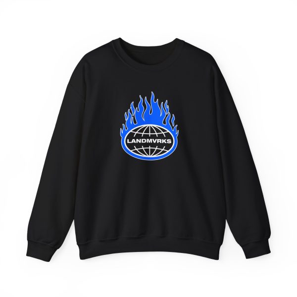 Landmvrks Check Unisex Heavy Blend™ Crewneck Sweatshirt