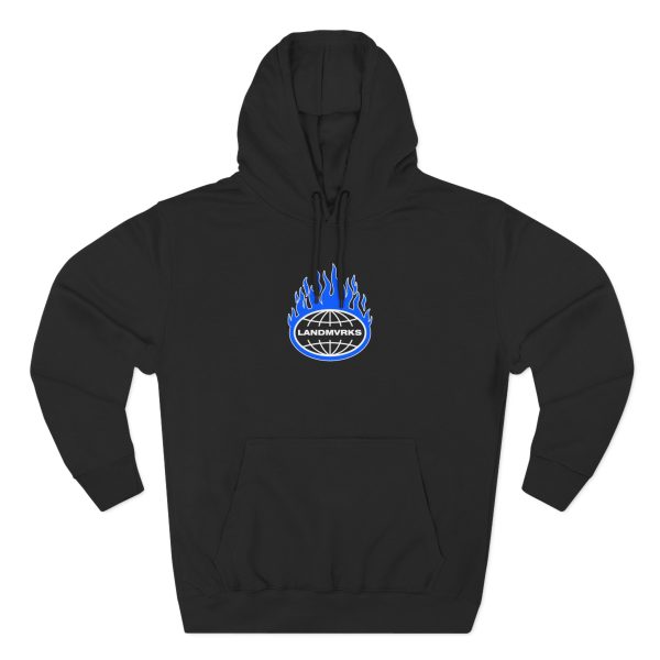 Landmvrks Check Three-Panel Fleece Hoodie