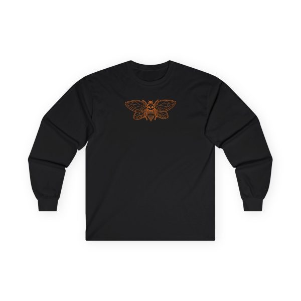 Landmvrks Cicada Embroidered Unisex Ultra Cotton Long Sleeve Tee
